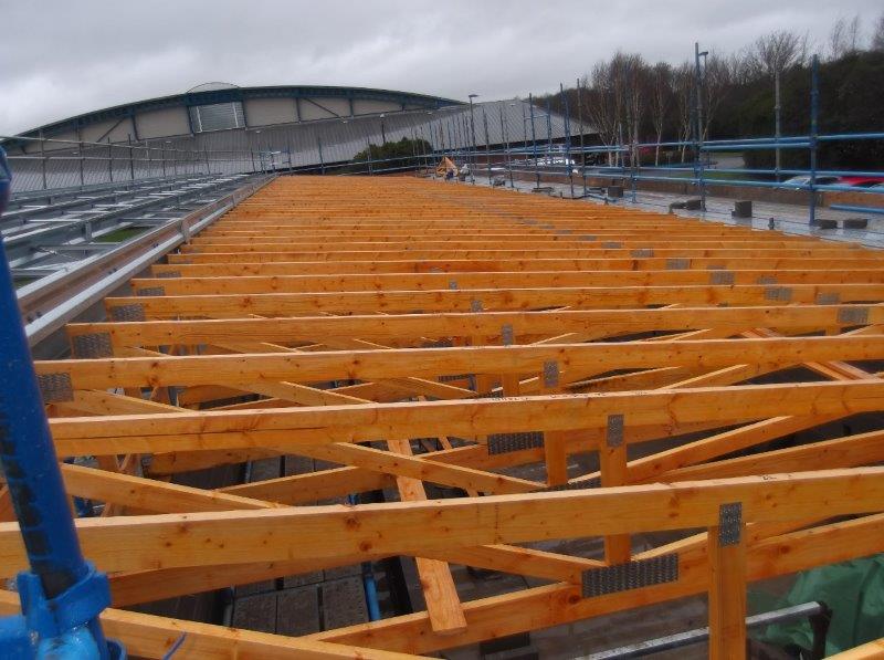 Building progress on youth facilities at Auchenhowie –  Pictures