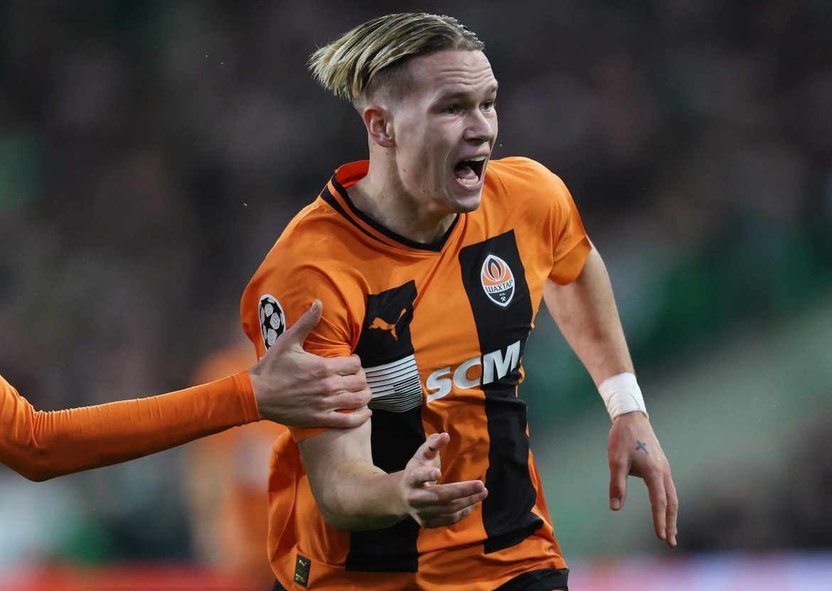 Arsenal: Mykhailo Mudryk could secure title